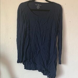 Chico's Deep Blue Long Sleeve Top
